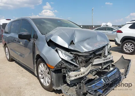 2019 Honda Odyssey Lx from USA, damaged, VIN 5FNRL6H24KB028220